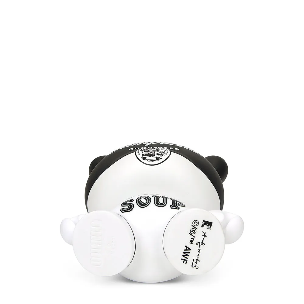Andy Warhol 8" Campbell's Soup Masterpiece Dunny - Black and White Edition (Limited Edition of 500)