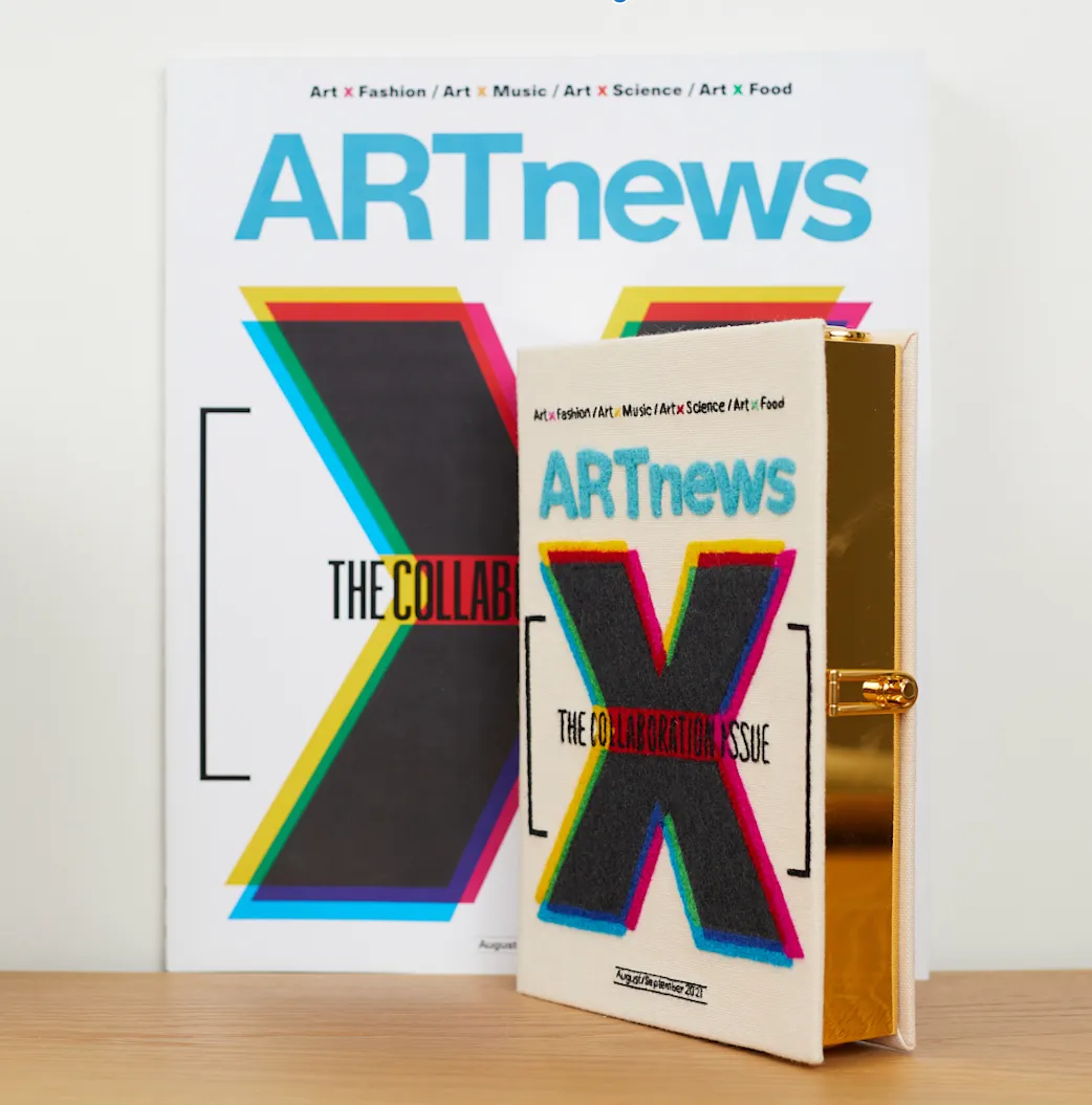 Art News Collaboration Strapped