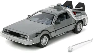 Back To The Future Time Machine Light-Up 1:24 Die Cast Vehicle