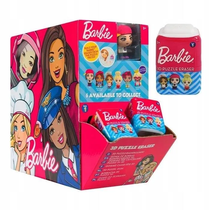 Barbie 3D Puzzle Eraser