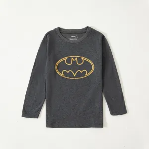 Batman Puff Print L/S Tee