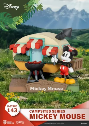 Beast Kingdom Disney Campsite Series Mickey Mouse D-Stage PVC Diorama Statue