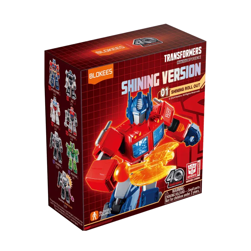 Blokees - Transformers Shining Version - 01 Shining Roll Out - Mini Model Action Figures (73906)