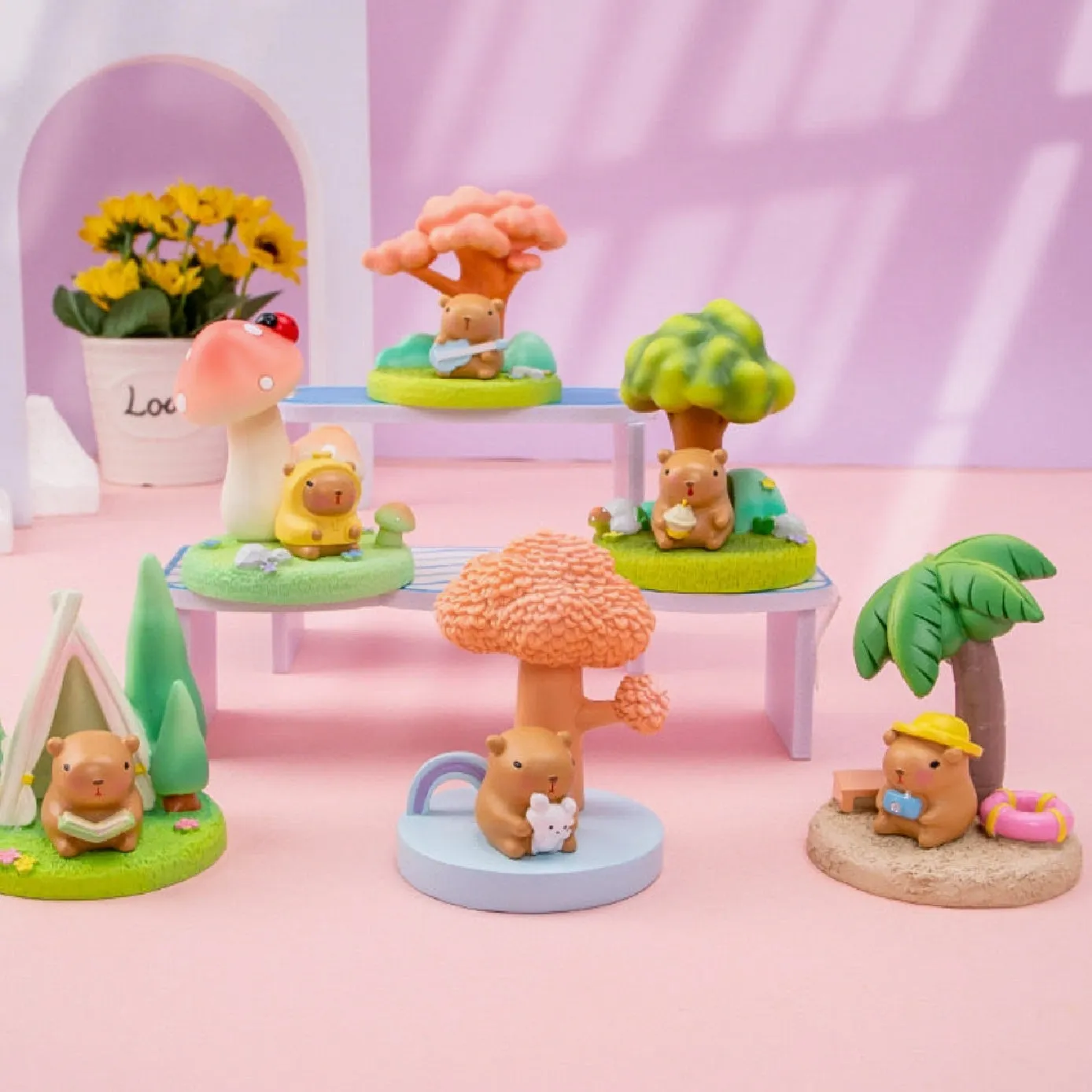 Capybara Landscape Series
