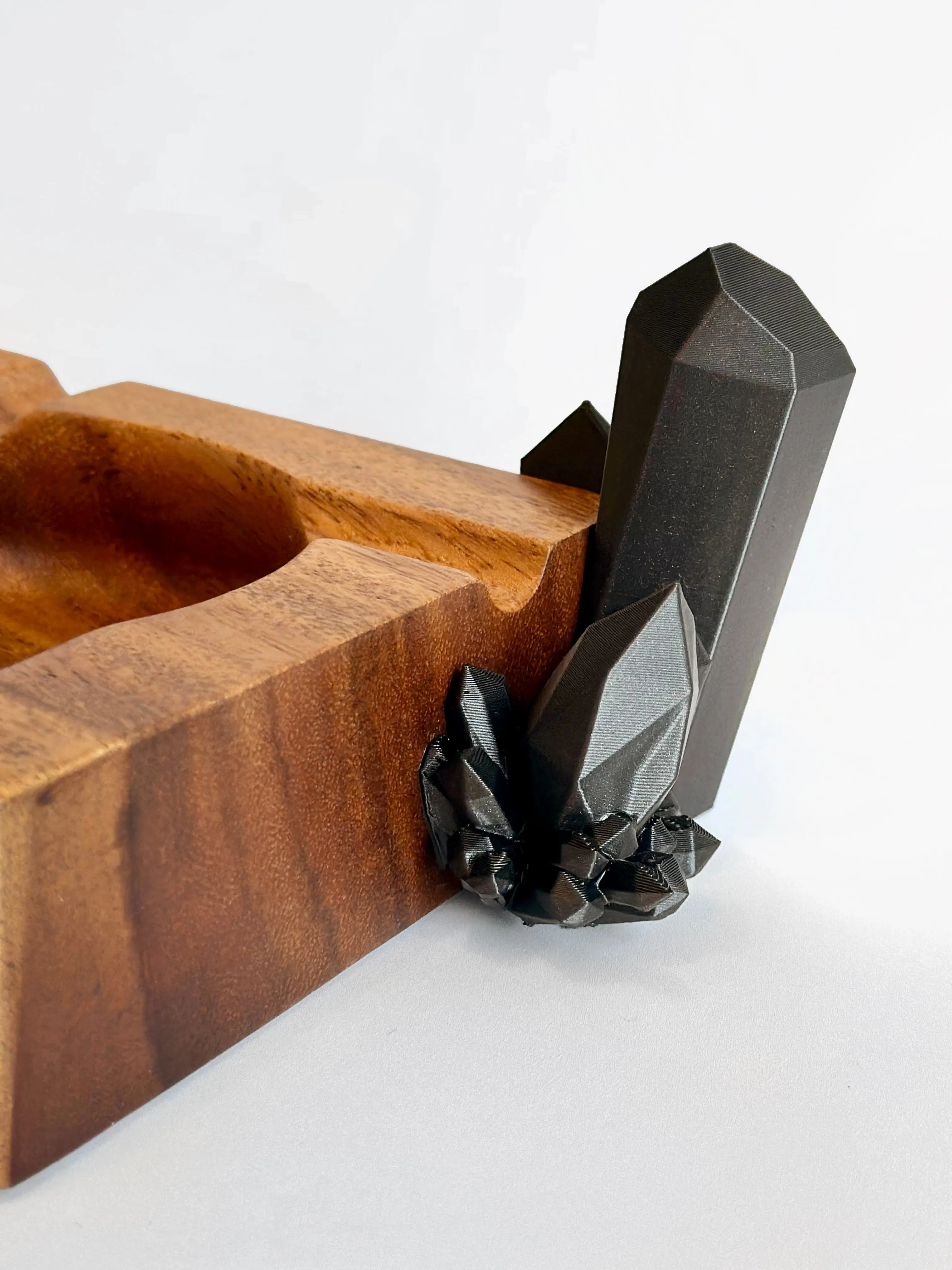 Crystal Cluster Ashtray/Valet Tray