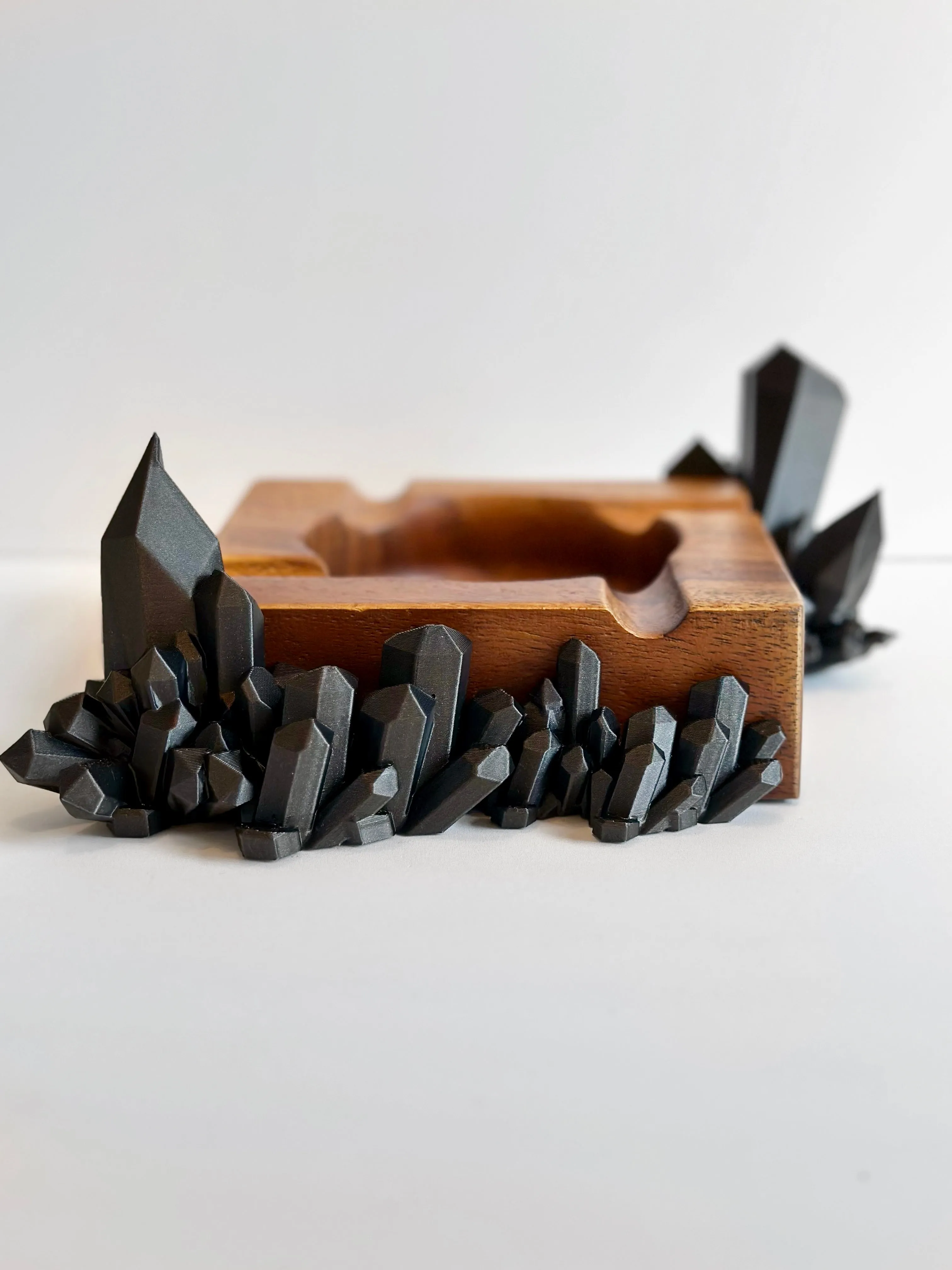 Crystal Cluster Ashtray/Valet Tray