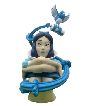 Dirty Snow- Ice Blue Vinyl Art Toy by Prime x Strangecat
