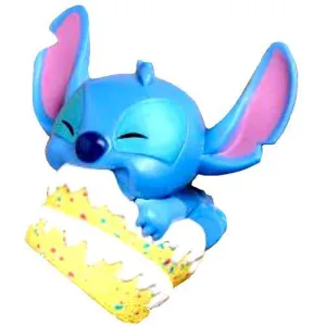 Disney Stitch Mini Figures Wave 3 Stitch with Cake 2"