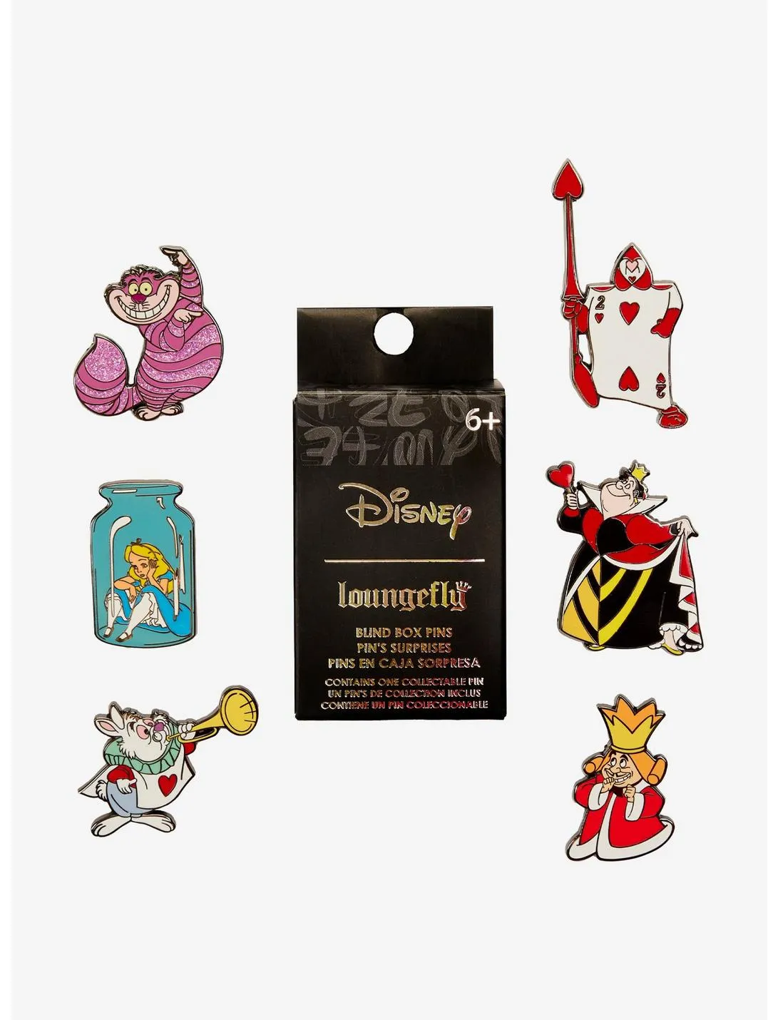 Disney's Alice in Wonderland Enamel Pin Blind Box
