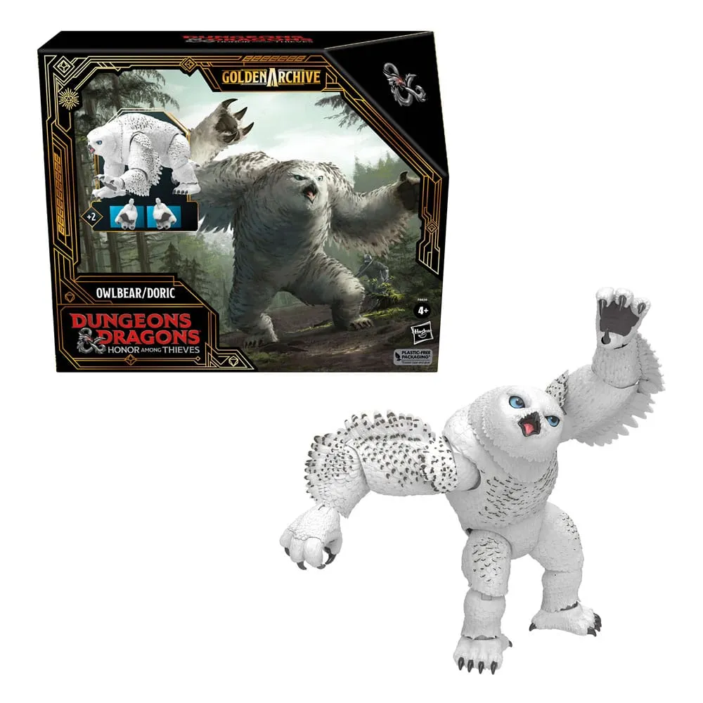 Dungeons & Dragons: Honor Among Thieves Golden Archive Action Figure Owlbear/Doric 15 Cm