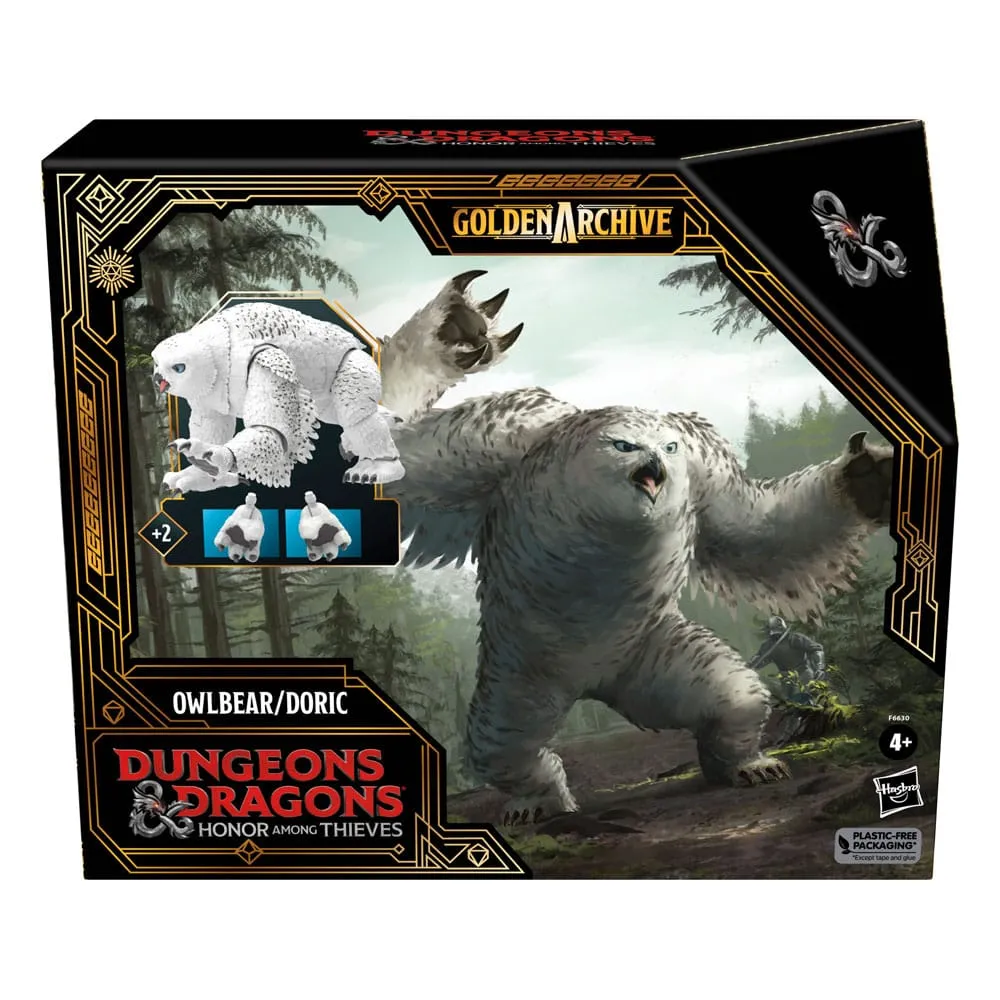 Dungeons & Dragons: Honor Among Thieves Golden Archive Action Figure Owlbear/Doric 15 Cm
