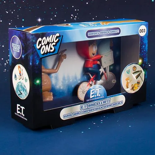 E.T. Comic Ons (E.T. & Elliot) Wall Decor