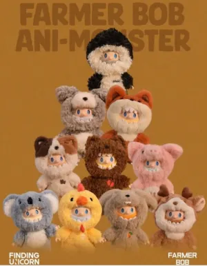 FARMER BOB ANI-MONSTER Plush Blind Box by Finding Unicorn