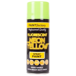 Fluorescent Neon Yellow Spray Paint
