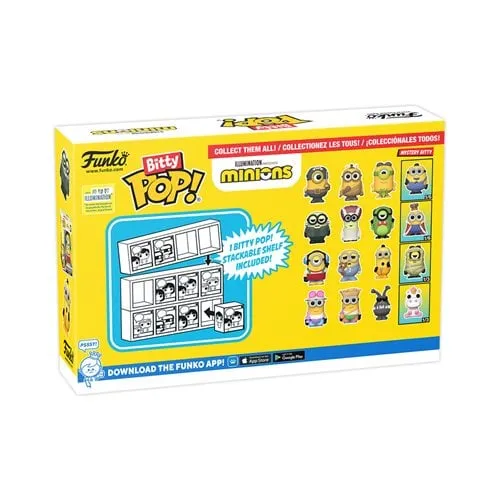 Funko Bitty Pop! Minions Mini-Figure 4-Pack - Select Set(s)