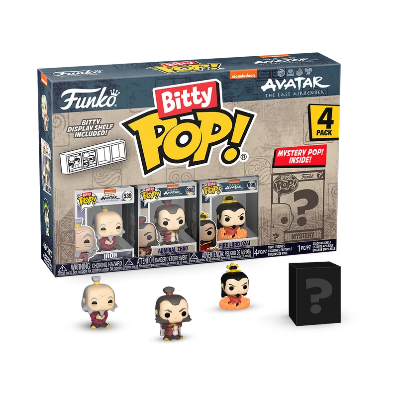 Funko Bitty Pop! Nickelodeon Avatar The Last Airbender with Mystery Pop!