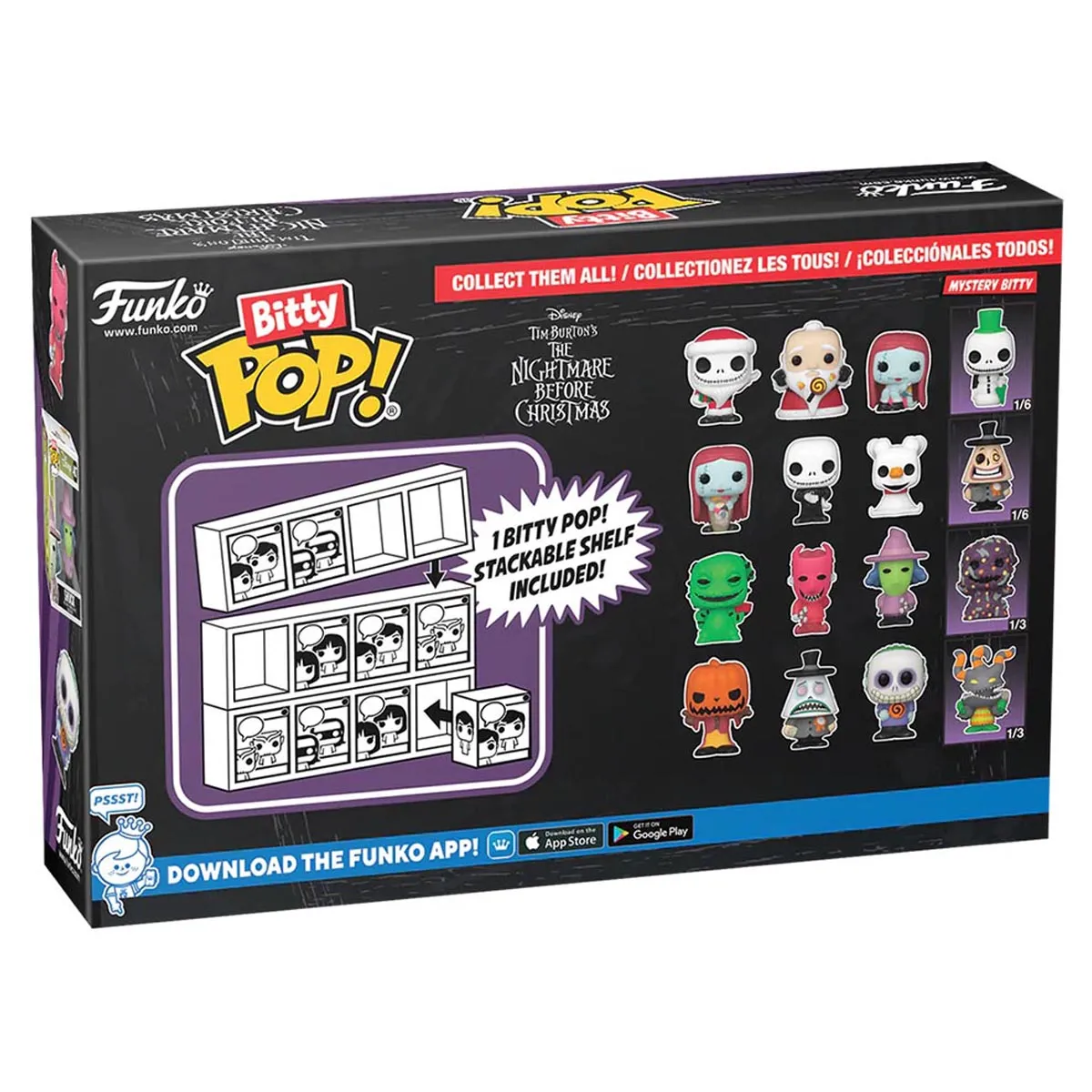 Funko Bitty Pop! The Nightmare Before Christmas Mini Figures Series 4 (4 Pack)