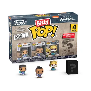 Funko POP! Bitty Avatar: The Last Airbender, 4-Pack, Series 4