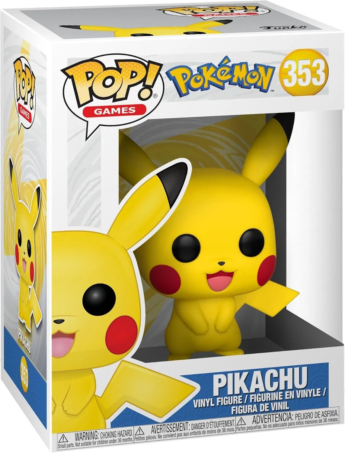 Funko Pop! Games: Pokemon - Pikachu (Standing) Figure (Special Edition)