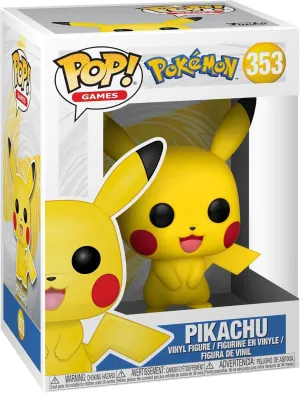 Funko Pop! Games: Pokemon - Pikachu (Standing) Figure (Special Edition)