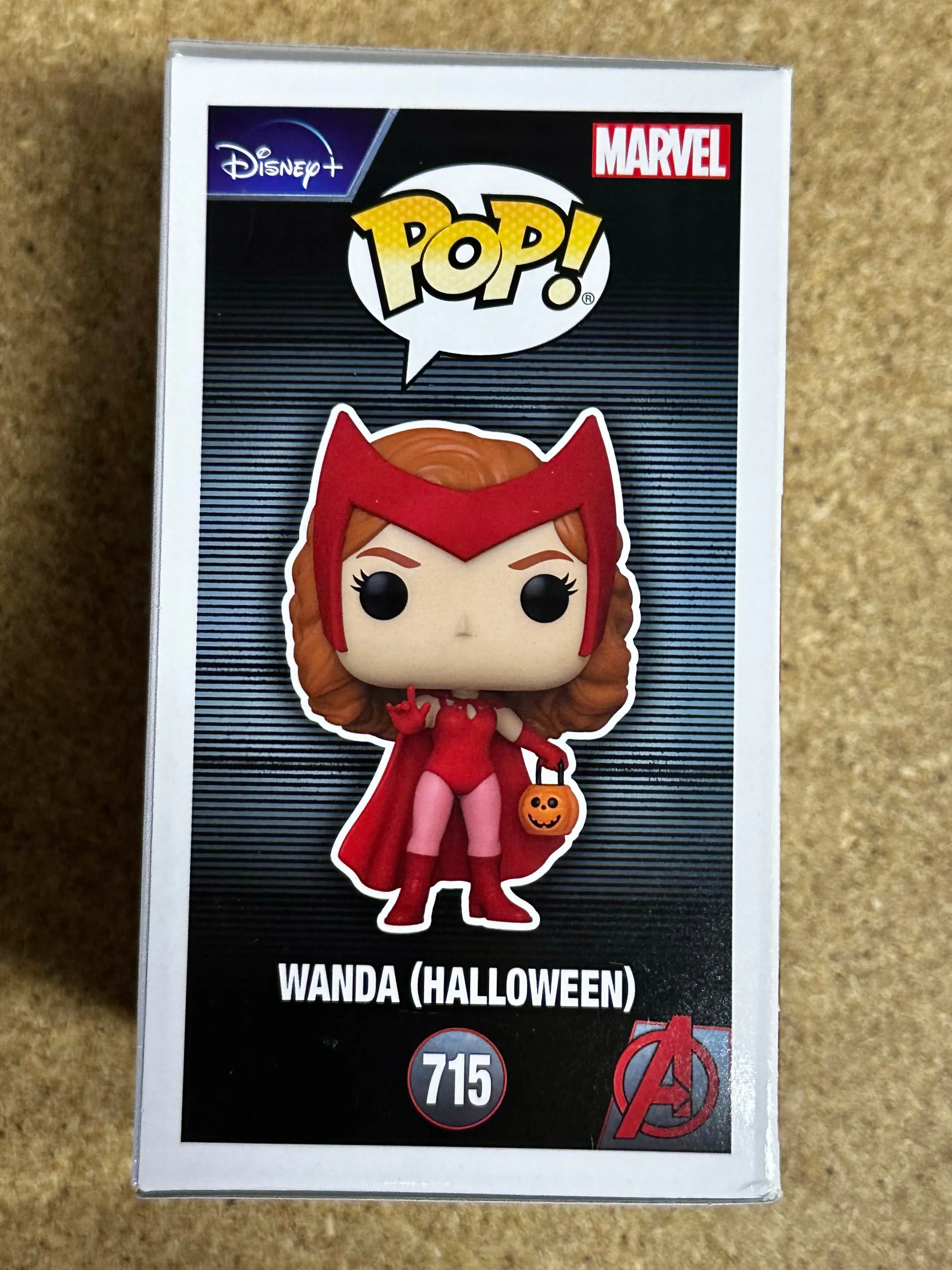 Funko Pop! Marvel Wanda (Classic Halloween) #715 WandaVision 2020 Disney  