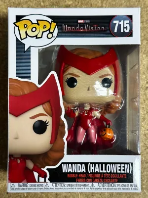 Funko Pop! Marvel Wanda (Classic Halloween) #715 WandaVision 2020 Disney  