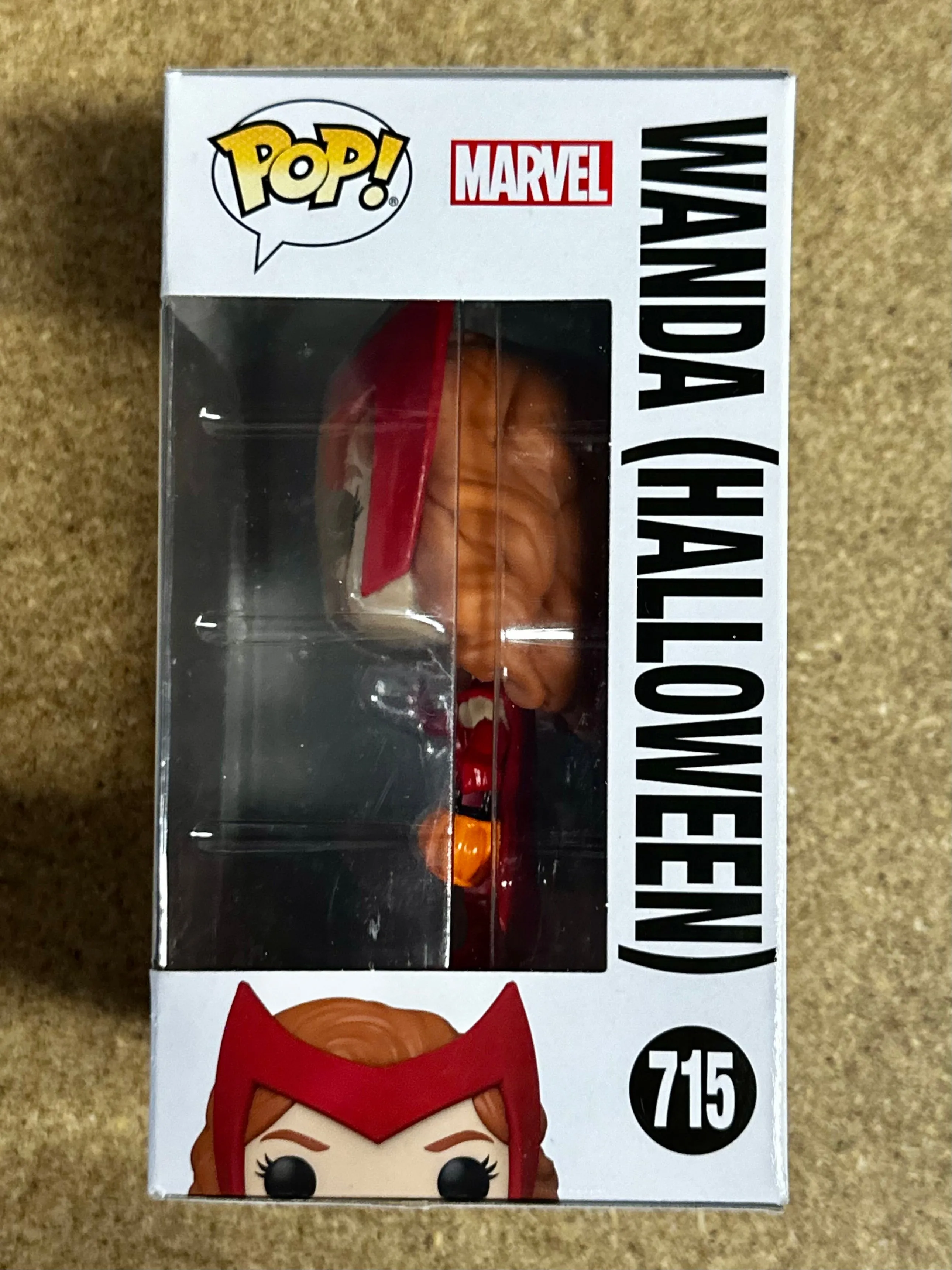 Funko Pop! Marvel Wanda (Classic Halloween) #715 WandaVision 2020 Disney  