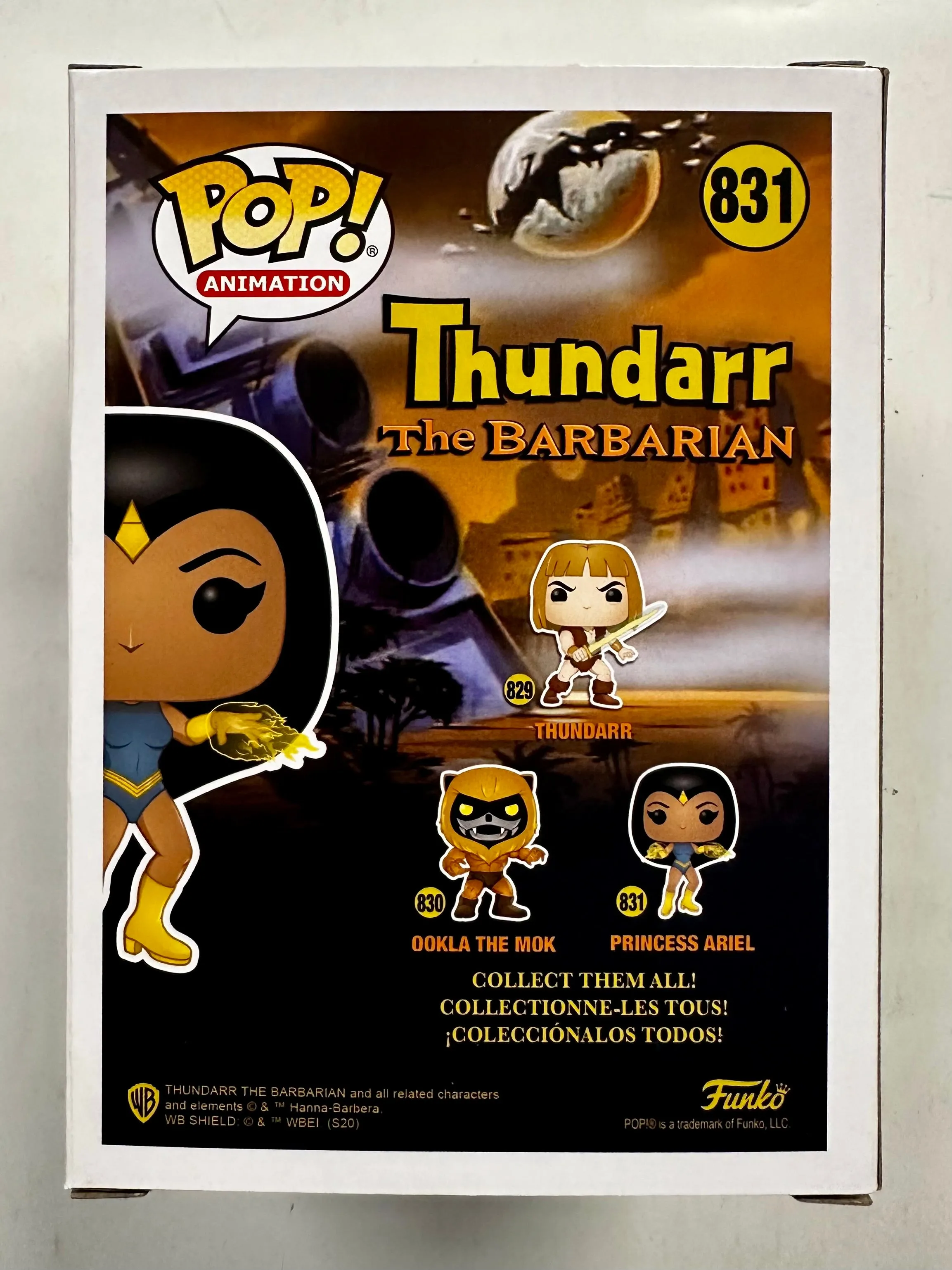 Funko Pop! Princess Ariel #831 Thundaar Barbarian ECCC 2021 Vaulted Exclusive