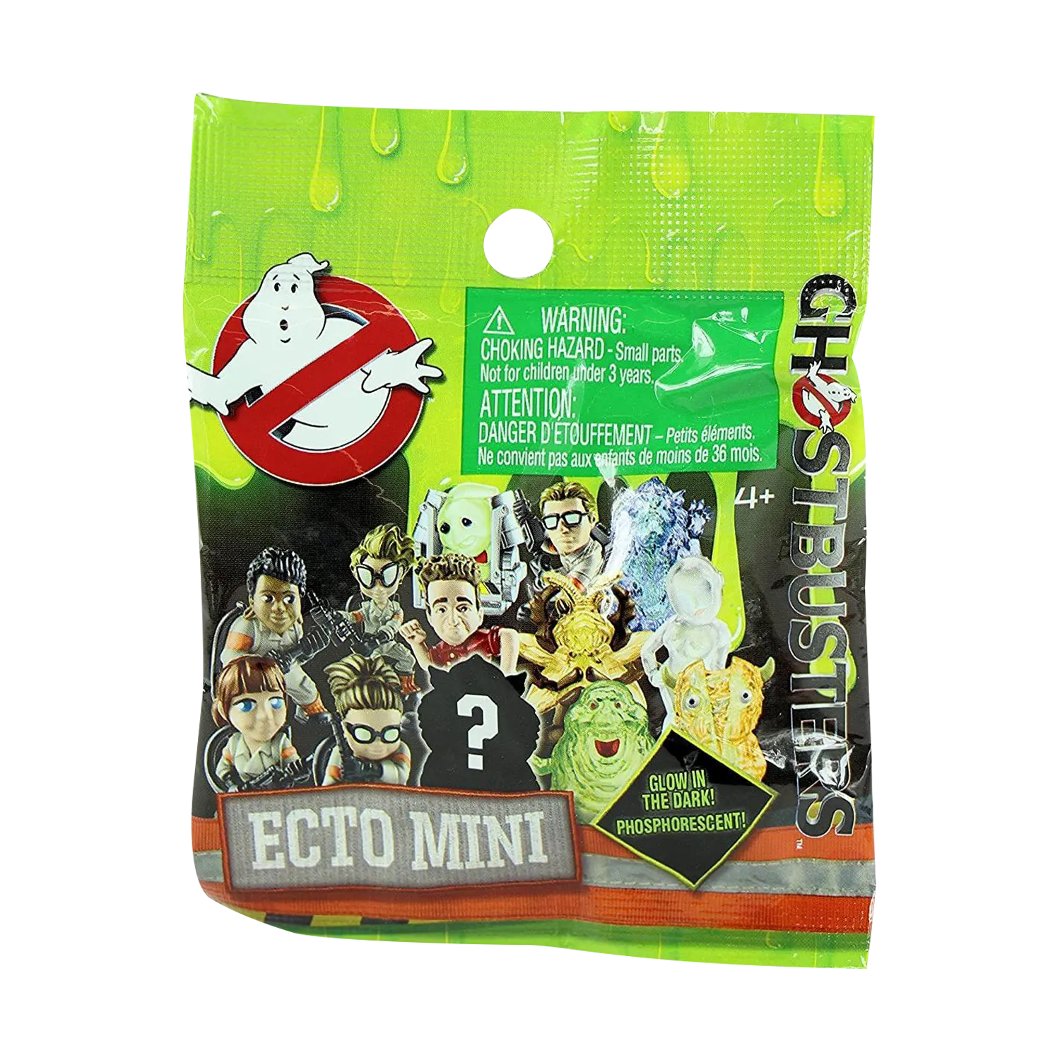 Ghostbusters Ecto Minis Blind Bags 10-pack Glow in Dark Ghosts Mystery Figures