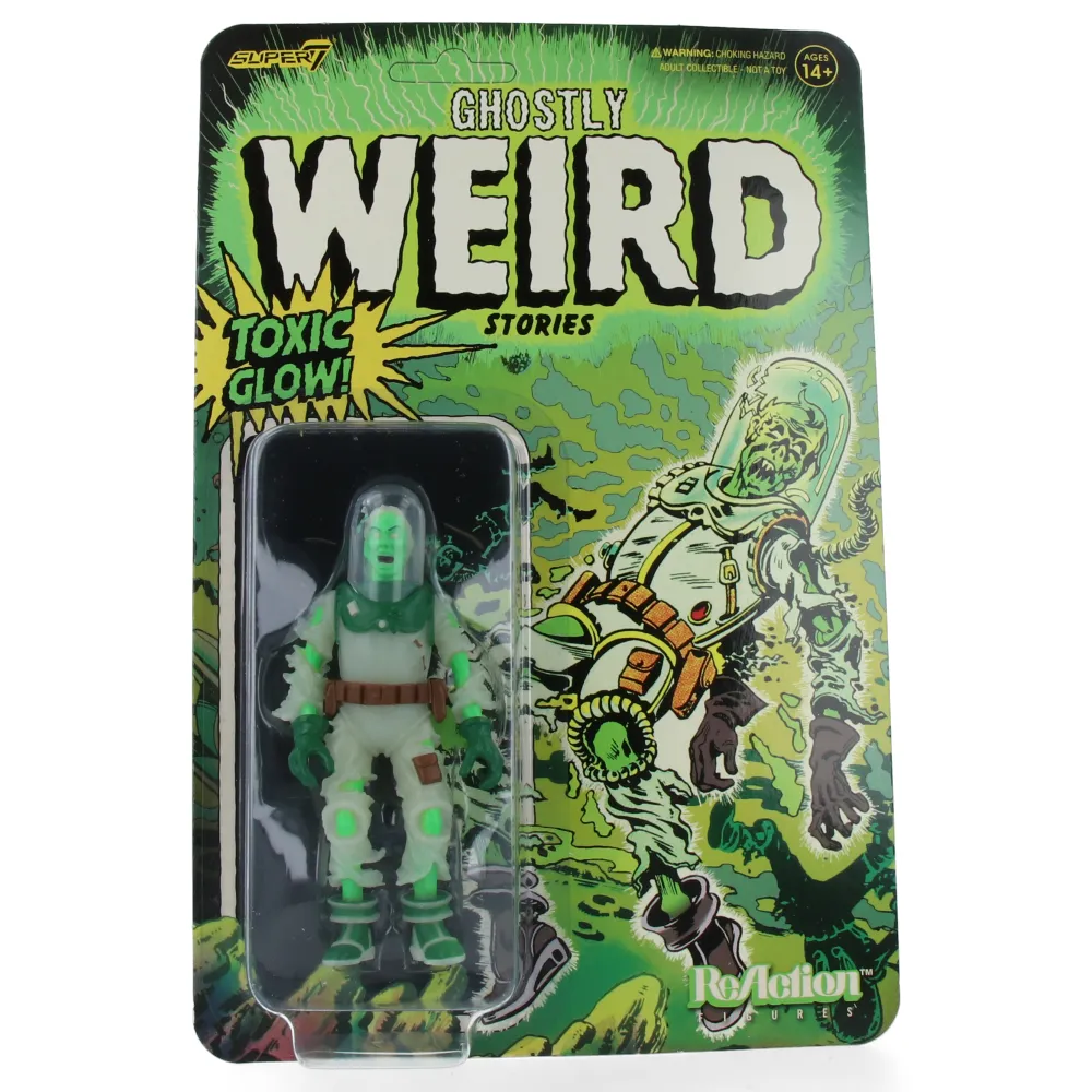 Ghostly Weird Stories - Commander Ben Woodruff (Glow) - Pre-Code Horror ReAction Figures