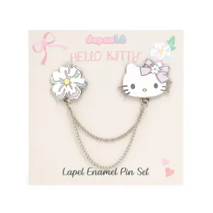 Hello Kitty JapanLA Floral Lapel Pin
