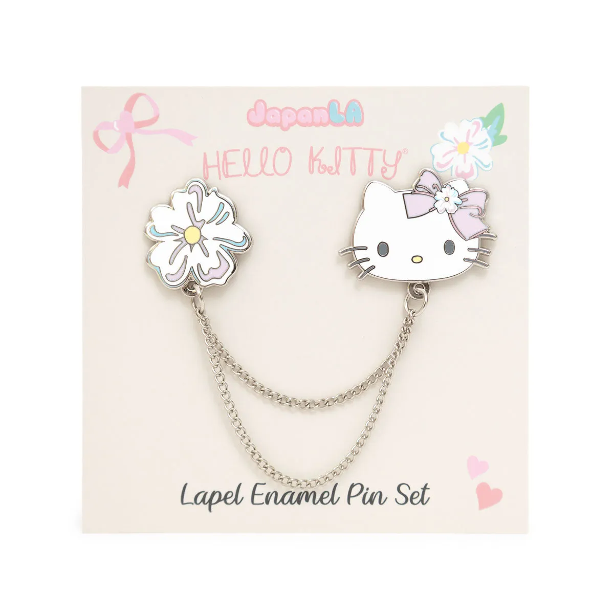 Hello Kitty JapanLA Floral Lapel Pin