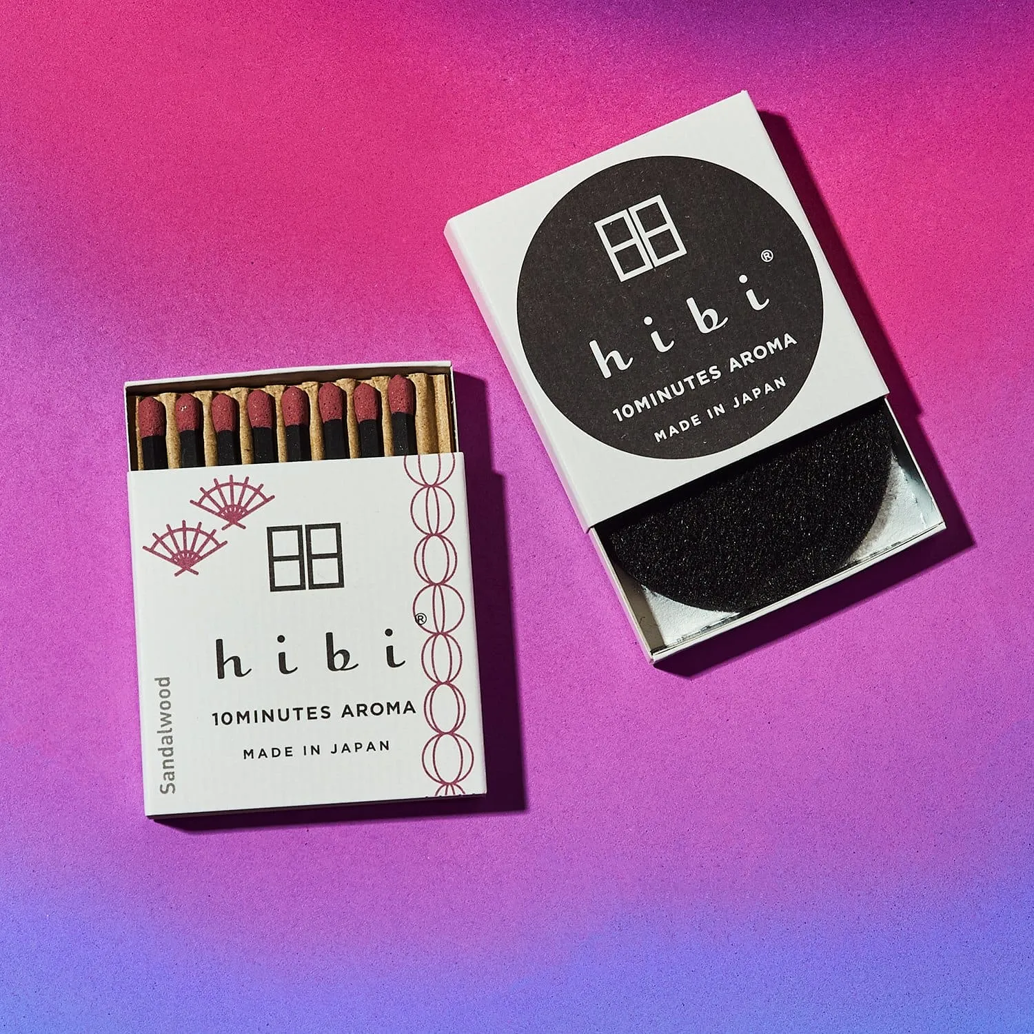 Hibi Incense Matches - Sandalwood