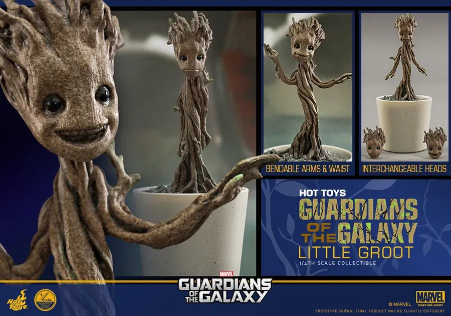 Hot Toys Guardians of the Galaxy Little Groot Quarter Scale Figure