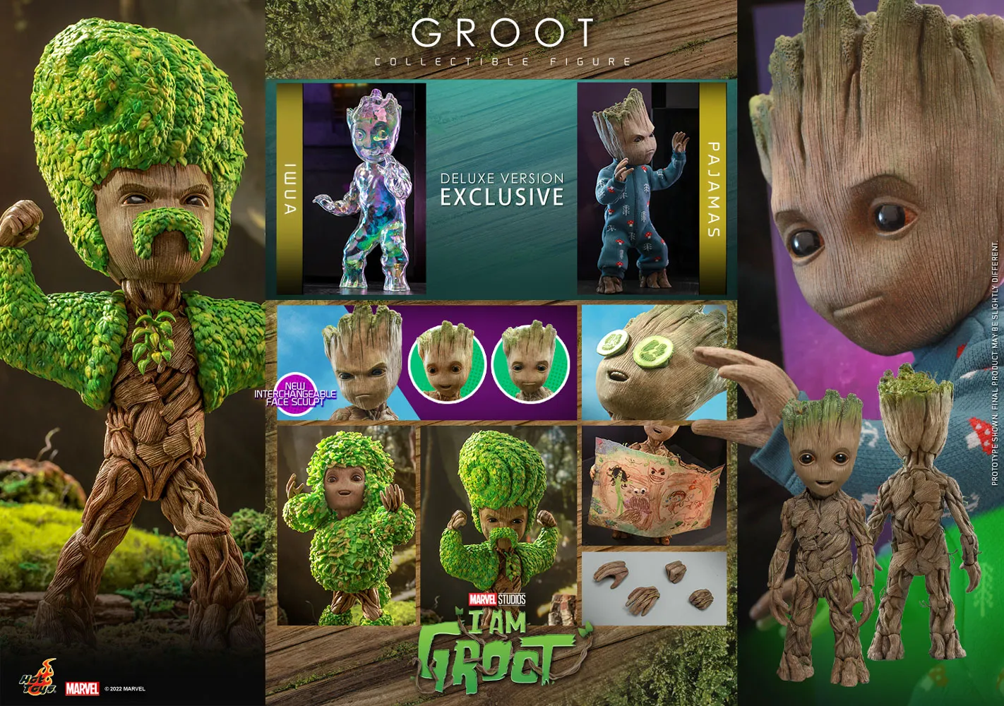 Hot Toys - I Am Groot - Groot (Deluxe Version)