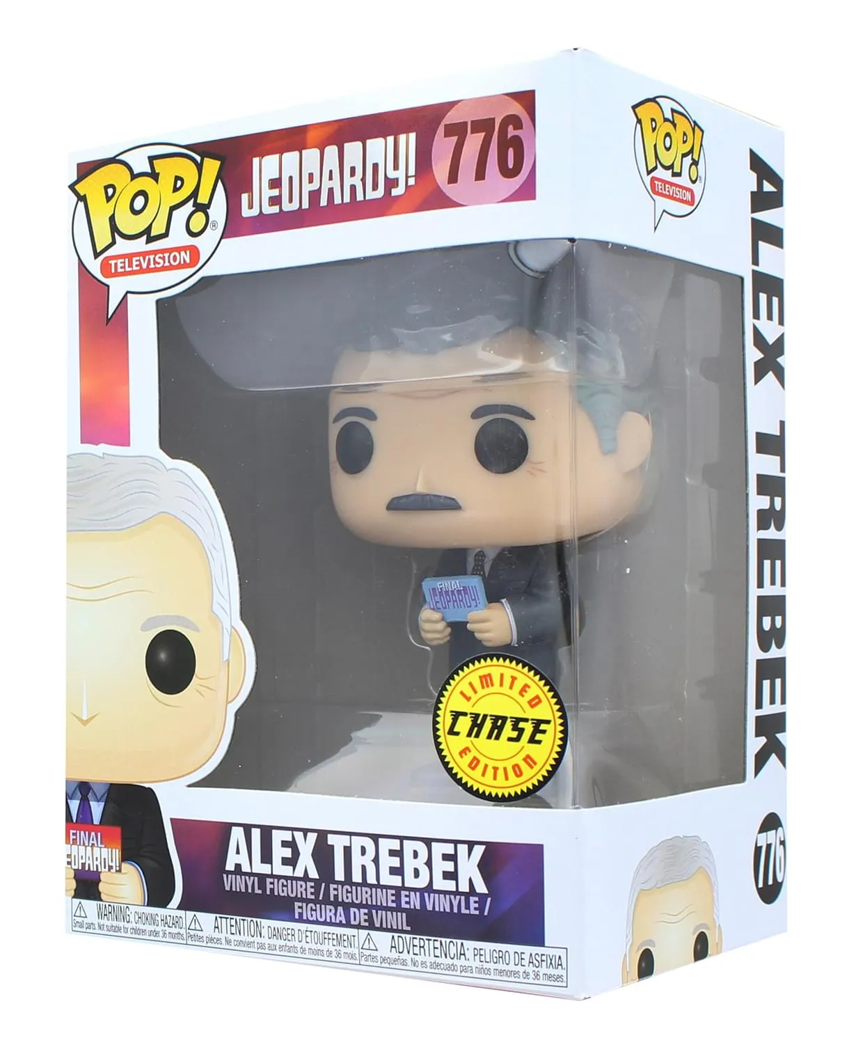 Jeopardy Funko POP TV Vinyl Figure | Alex Trebek | Chase
