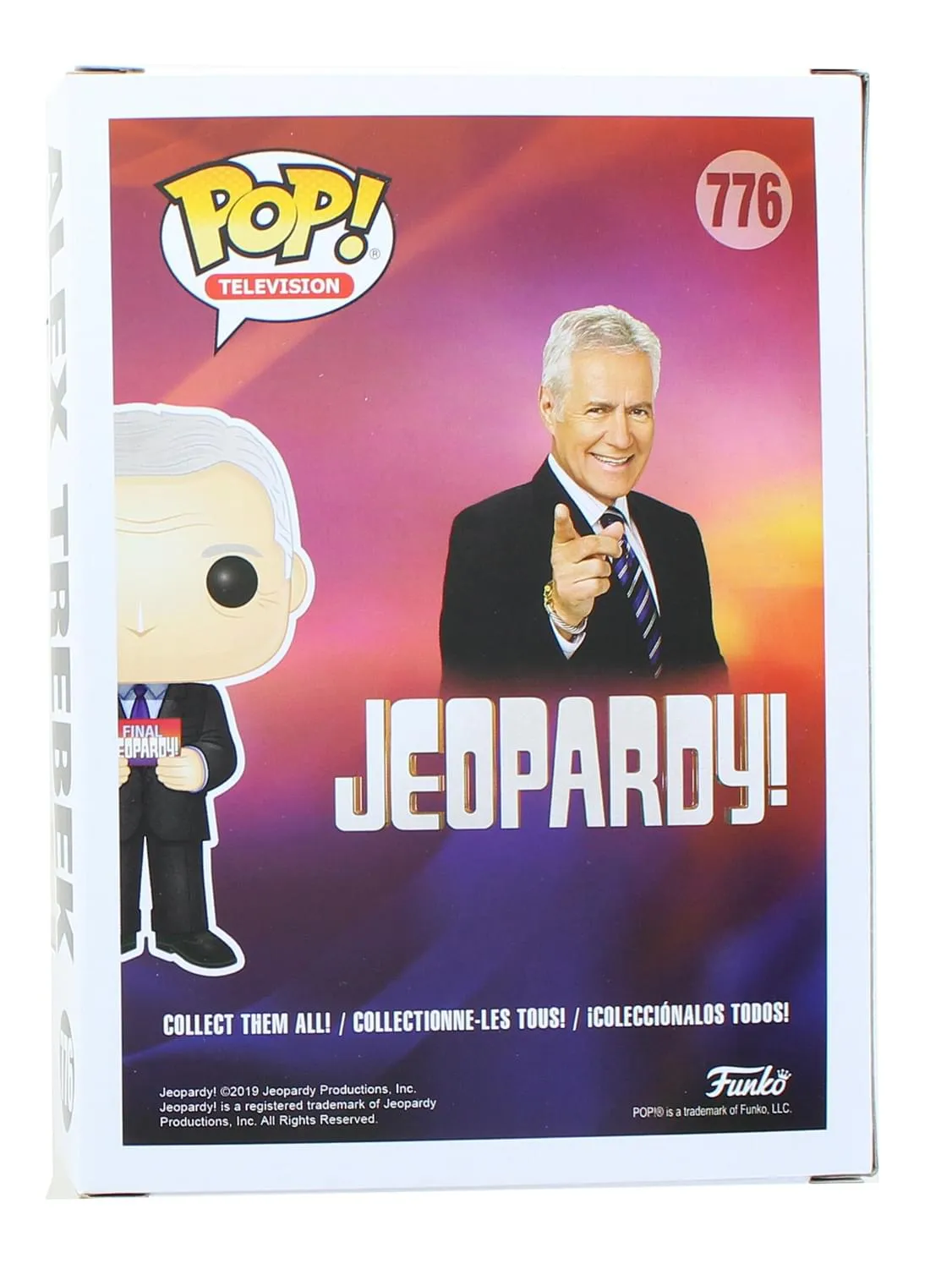 Jeopardy Funko POP TV Vinyl Figure | Alex Trebek | Chase