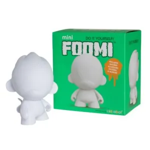 Kidrobot Mini Munny 4-Inch White Edition - Foomi