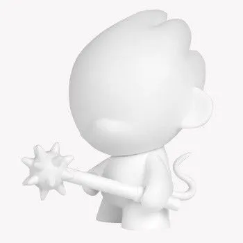 Kidrobot Mini Munny 4-Inch White Edition - Foomi