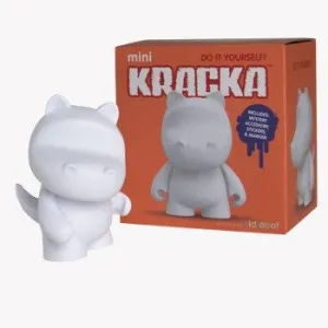Kidrobot Mini Munny 4-Inch White Edition - Kracka