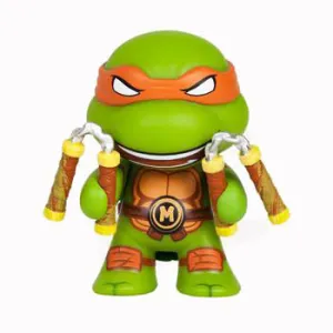 Kidrobot Teenage Mutant Ninja Turtles Ooze Action Michelangelo GITD