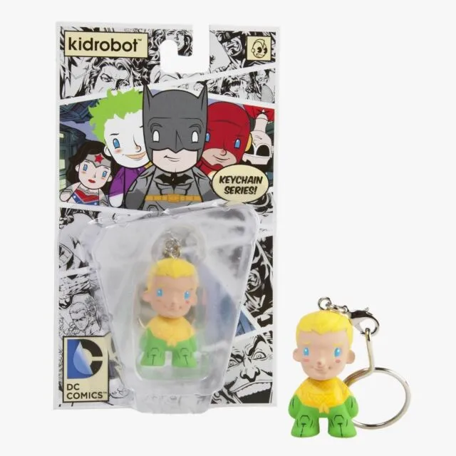 Kidrobot x DC Comics Keychain Series - Aquaman