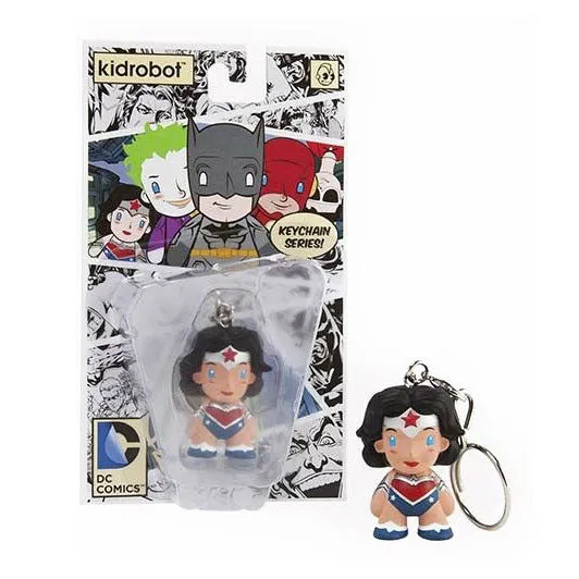 Kidrobot x DC Comics Keychain Series - Wonder Woman