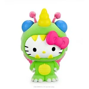 Kidrobot x Hello Kitty Kaiju Vinyl Mini Figure: Unibee Green