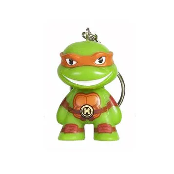 Kidrobot x Teenage Mutant Ninja Turtles Keychain Series - Michelangelo