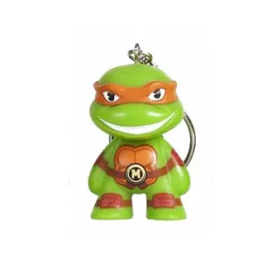Kidrobot x Teenage Mutant Ninja Turtles Keychain Series - Michelangelo