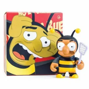 Kidrobot x The Simpsons Bumblebee Man 6" Yellow Figure