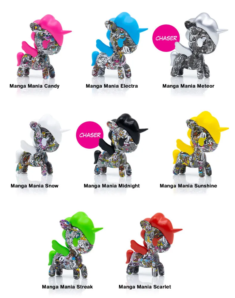 Manga Mania Unicorno Blind Box Series by Tokidoki