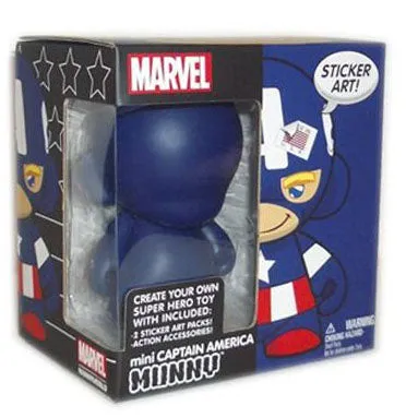 Marvel x Kidrobot Mini Munny 4-Inch: Captain America