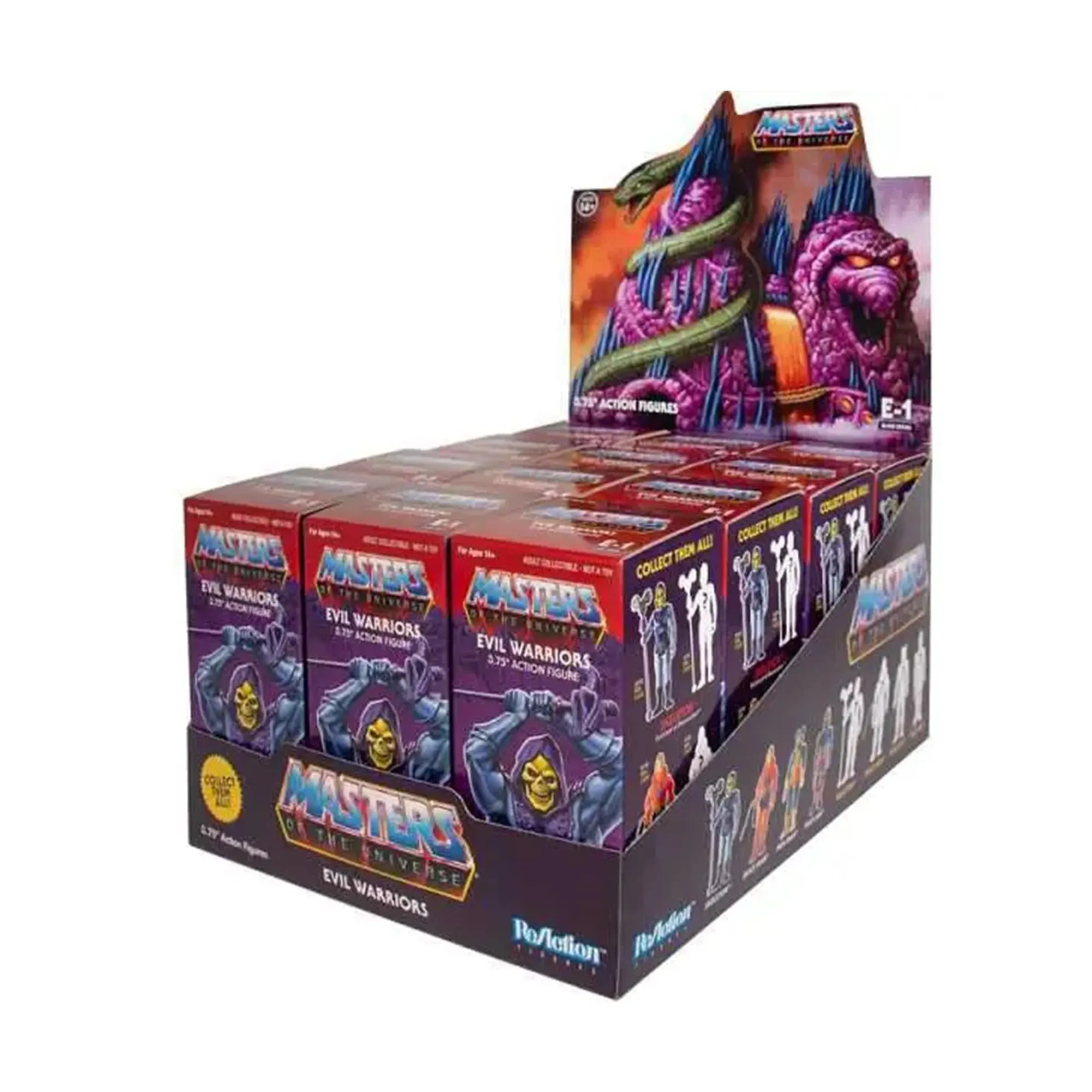Masters of the Universe Snake Mountain 3.75 Inch ReAction Blind Box | One Random